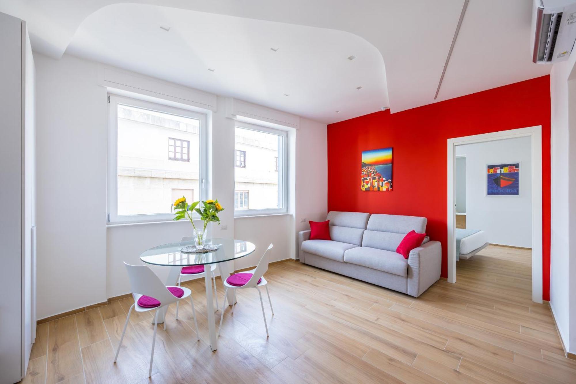 Appartamento New In The Heart Of Naples-attwenty-one Coral *